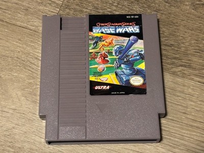 Cyber Stadium Series Base Wars Nintendo Nes Cleaned & Tested Authentic
