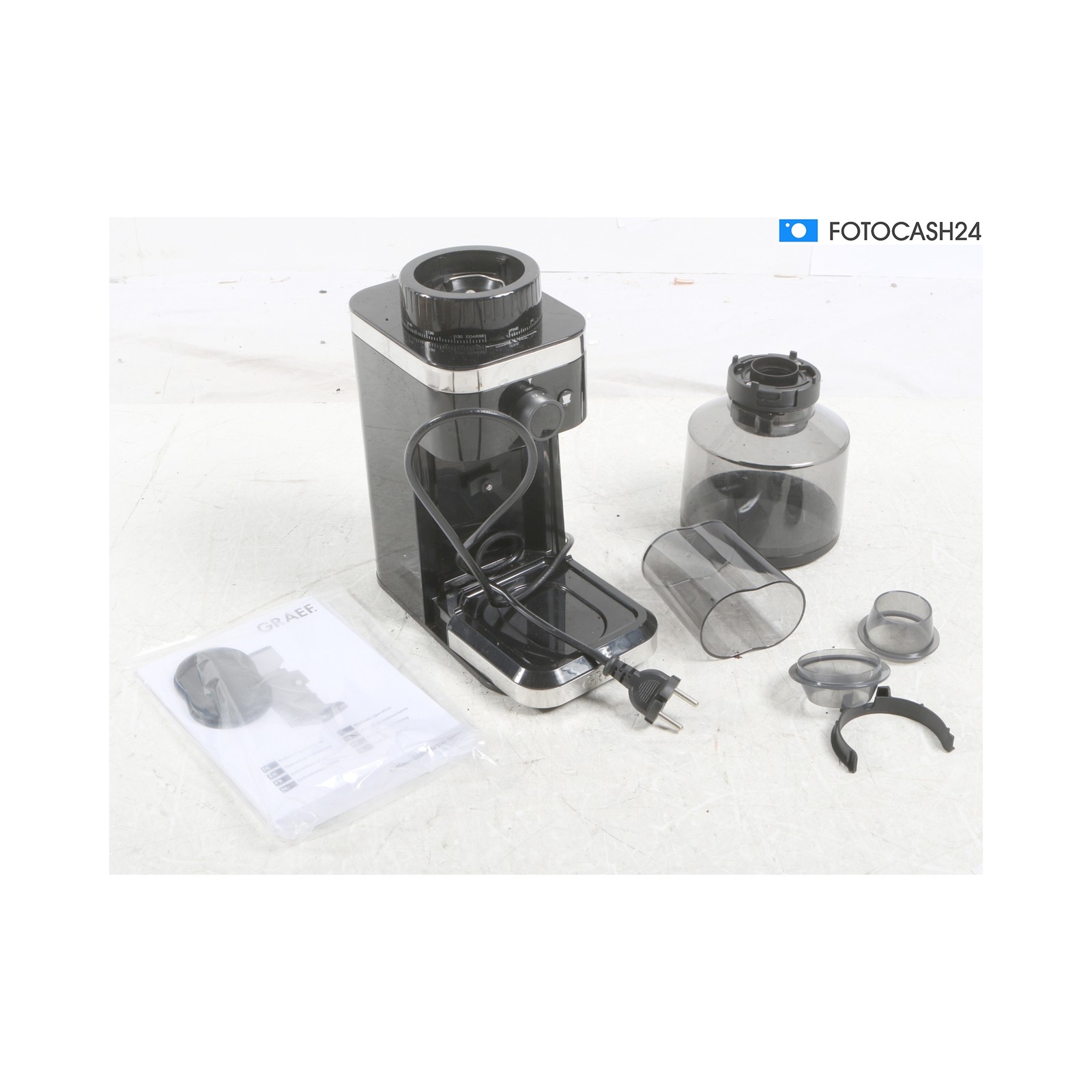Graef Coffee Grinder CM 502, Black + Defect (287986)