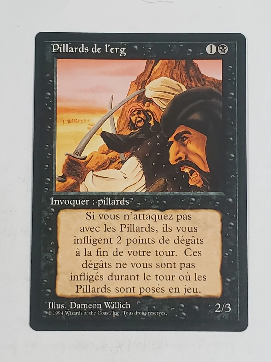 Magic: The Gathering Trading Card Games in French Individual Black