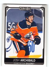 Josh Archibald 2021-22 Edmonton Oilers Card