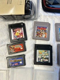 MIXED LOT OF NINTENDO Gameboy HANDHELD CONSOLES AND 10 GAMES - READ!