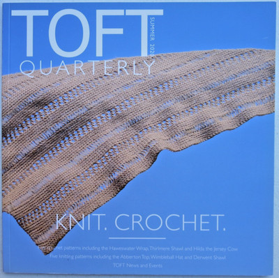 Toft Quarterly Knit. Crochet. Summer 2020 Wraps, Shawls, Jersey Cow