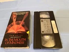 In the Mouth of Madness 1994 VHS Sam Neill John Carpenter Lovecraftian Horror