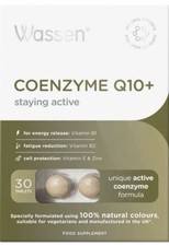 Image of Wassen Coenzyme Q10 and Vitamin E - 30 Tablets