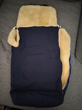 Winterfußsack für Kinderwagen, Dunkelblau, ...