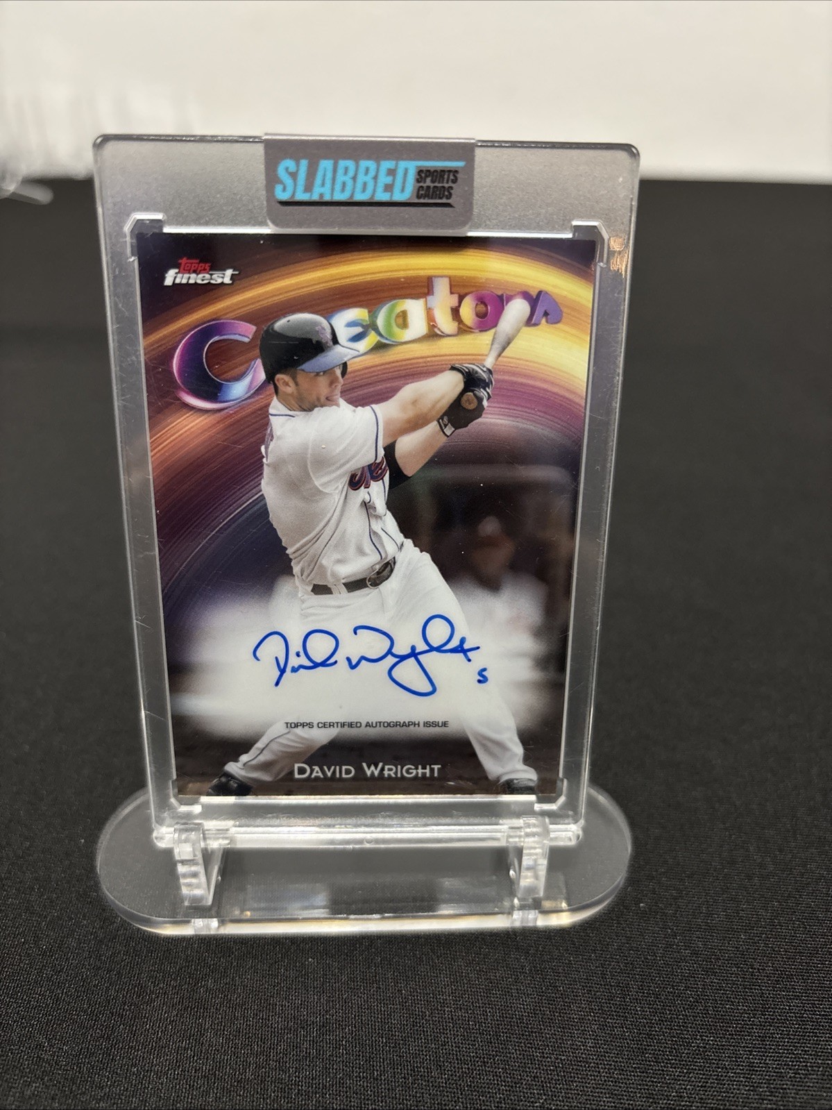 2025 Topps Finest - Creators Autographs David Wright #CAV-DW (AU)
