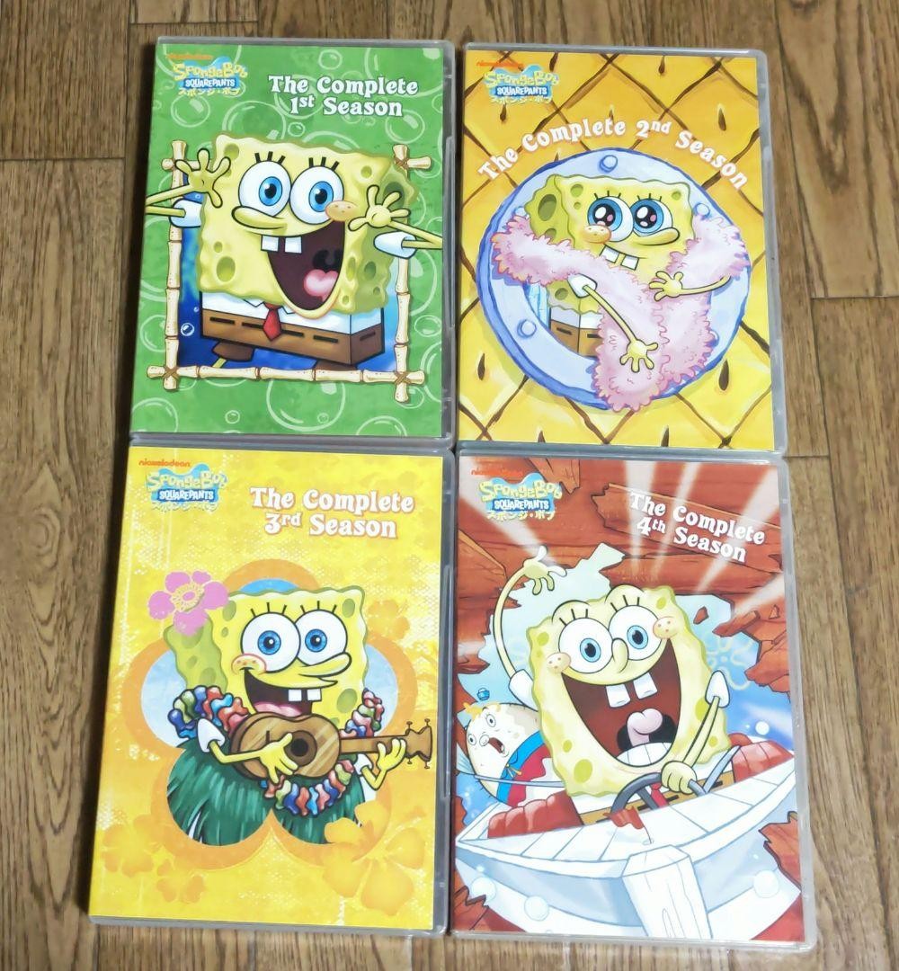 スポンジ・ボブ シーズン1 ・２・３・４コンプリートBOX〈各3枚組〉 SpongeBob DVD Season 1 2 3 4 Complete Box Set 12 Discs Nick
