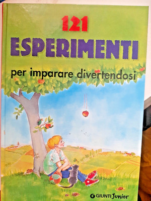 D10  GIUNTI JUNIOR  121 ESPERIMENTI PER IMPARARE DIVERTENDOSI