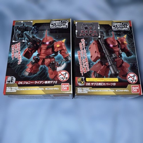 Mobility Joint Gundam 04 Johnny Ridden Zaku II & 08 EX Parts B Set ...