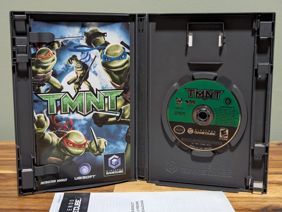 TMNT (Nintendo GameCube, 2007) ➡️CIB Complete  - Tested - Excellent 📀! - Image 4 of 4