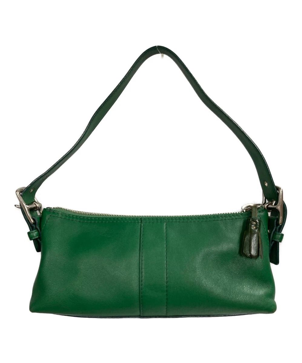 Green Signature Coach Purse for sale | eBay