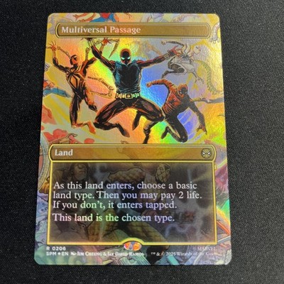 MTG Spider-Man Multiiversal Passage 0206 FOIL Borderles