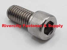 (10) 1/2-13x1 Socket Allen Head Cap Screws Stainless Steel 1/2x13x1 Bolts