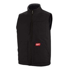 Milwaukee Heavy Duty Sherpa Lined Vest Black Large