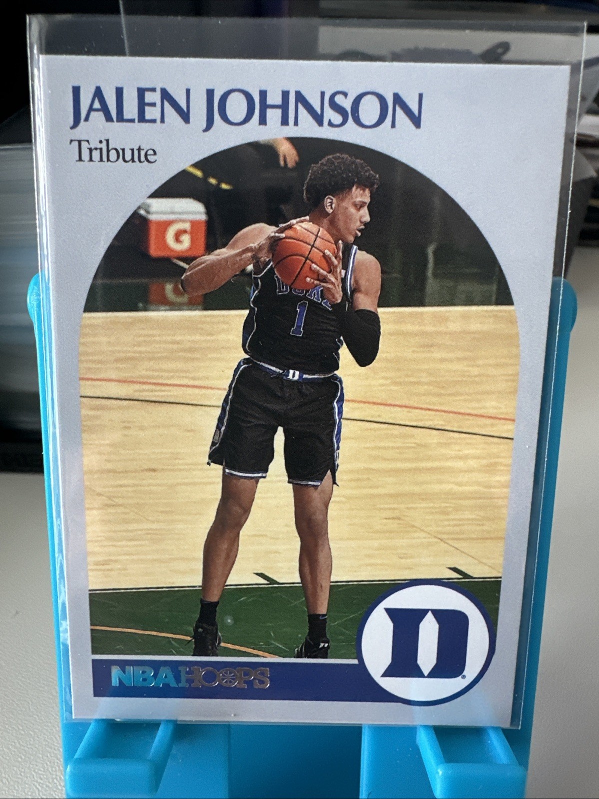 2021-22 Panini Chronicles Draft Picks - Hoops Retro Jalen Johnson #63 (RC)