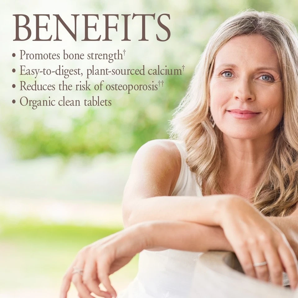 Garden of Life Organic Plant Based Calcium Magnesium Supplement 180 Tablets - Image 2 of 4