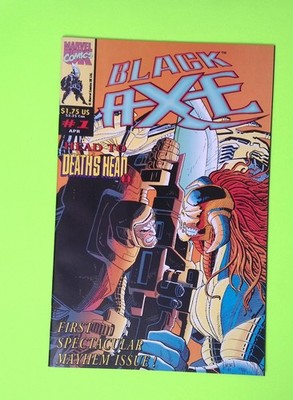 Black Axe #1 1993 Marvel UK 1st App High Grade Comic Book X3-192