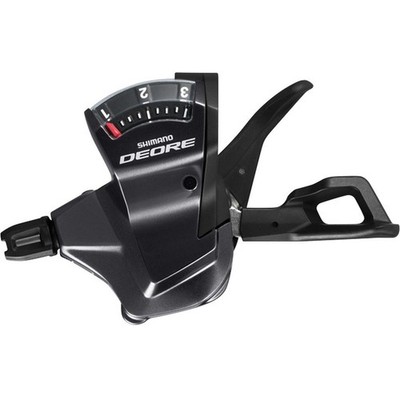 Shimano Fahrrad Schalthebel Deore SL-T6000 3-Fach Links 1800mm Rapidfire Schwarz