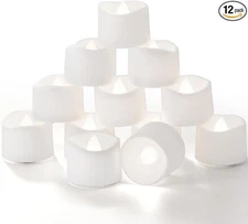 Velas Homemory con Temporizador 6H, Luz LED sin Llama, Encendido Automático Diar