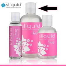 Sliquid Natural SASSY Lube Water-Based Anal GEL Lubricant SMOOTH & SLICK 8.5oz