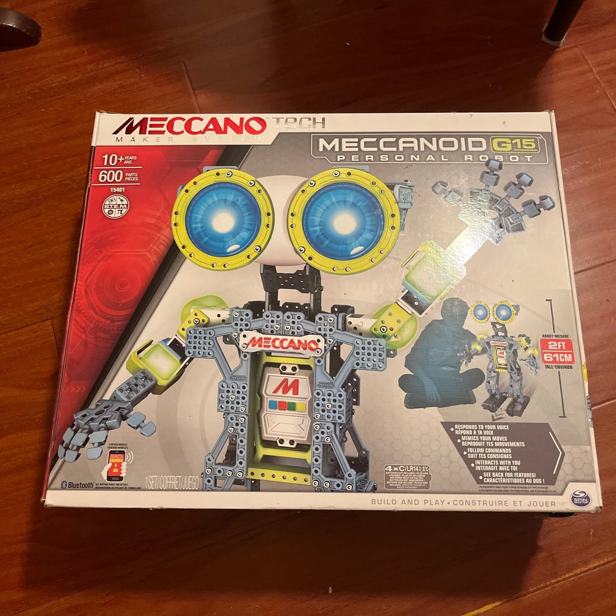 Meccano robot best sale kit