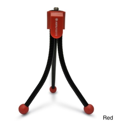 Agfa Photo 5 Inch Flexible Mini Tripod - Red