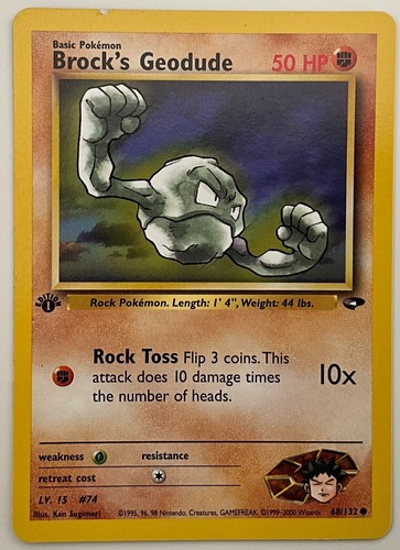 2000 POKEMON GYM CHALLENGE 1ST EDITION CARDS YOU CHOOSE Nr Mint / Mint - Picture 28 of 71
