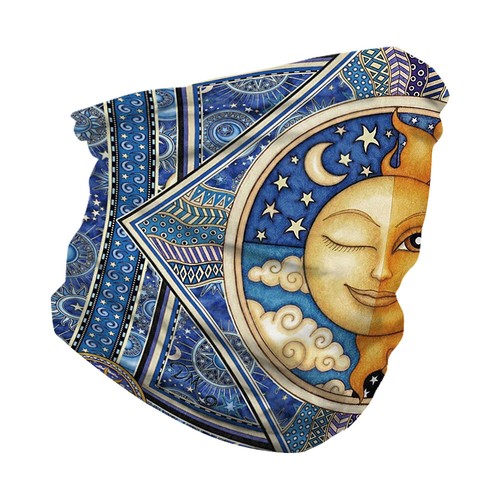 Deluxe Tube Bandana Scarf Neck Gaiter Head Face Mask Multi-use Outdoor Cap Lot - Picture 116 of 215