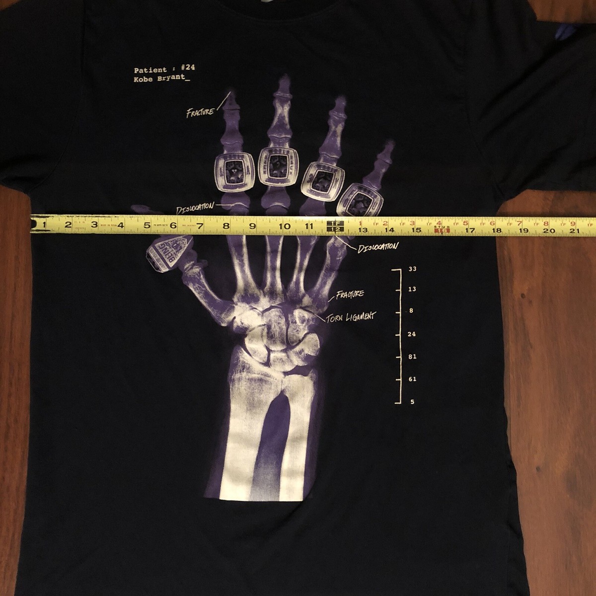 Los Angeles Lakers Kobe Bryant NBA Nike T-Shirt Medium