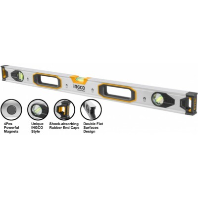 Livella Alluminio Stanley 180 Black & Decker Italia 3 Bolle Cm 80 - Foto 5