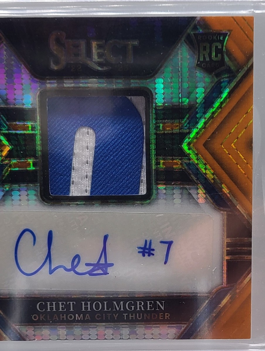 2022-23 Select Basketball - Chet Holmgren - FOTL Auto Orange