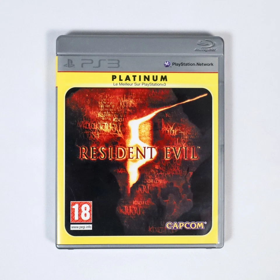Jeux Resident Evil 5 / Chris Redfield Sheva Alomar / PlayStation PS3 / Platinum, photo 1 sur 4