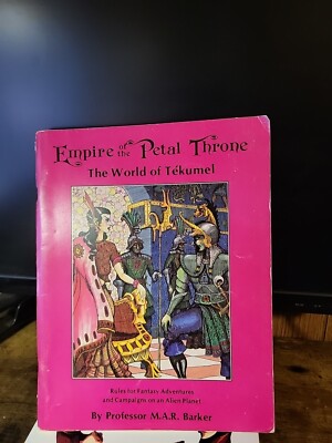 Empire of the Petal Throne World of Tekumel by MAR Barker Fantasy Adventures