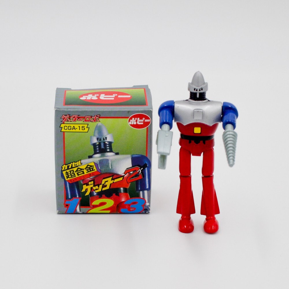 Getter Robo 2 Gashapon CGA 15 Souvenir d'Enfance Popy Bandai en Boîte