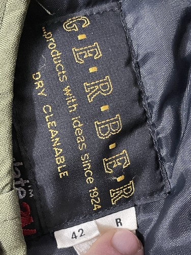 Gerber Coat Outerwear Gortex, Thinsulate 3M Green USA Sz 42 Reg Law Enforcement - Picture 6 of 6