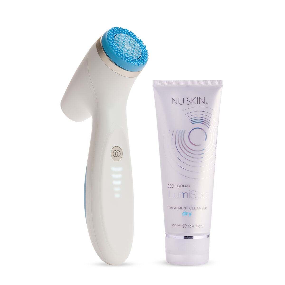 Nu Skin ageLOC LumiSpa iO + Dry Type Cleanser Starter Kit De