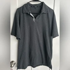 Public Rec L Pima Cotton Blend Athletic Golf Polo Athleisure Comfortable Outdoor