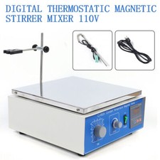 10L Magnetic Stirrer Digital display Thermostatic Lab Mixer W/ Hot Plate CJ-882A