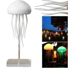 Jellyflow Lamp,Floating Jellyfish Lamp,LED Cute Jellyfish Night Light,RGB Gradie