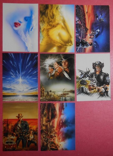 Lotto carte collezionabili Luis Royo - 121 carte / 102 diverse - 1994 e 1995 - Foto 8 di 18