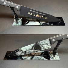 Cuchillo de cocina Michael Myers 2018 con soporte sublimado