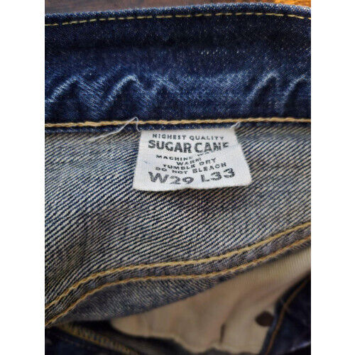 SUGAR CANE 501 LONE STAR JEANS Aging process W29 Made in SUGAR CANE 501 LONE STAR JEANS Aging process W29 Made in