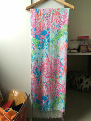 LETS CHA CHA $118 Cashmere silk Lilly Pulitzer  ~ Murfee Scarf