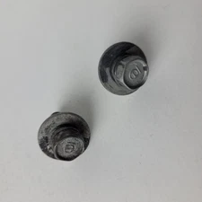 2003-2007 Honda Accord Upper Radiator Mount Brackets Bolts Pair Set of 2 OEM