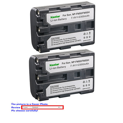 Kastar Replacement Battery for Sony NP-FM50 FM55H DCR-TRV17 DCR-TRV20 DCR-TRV230