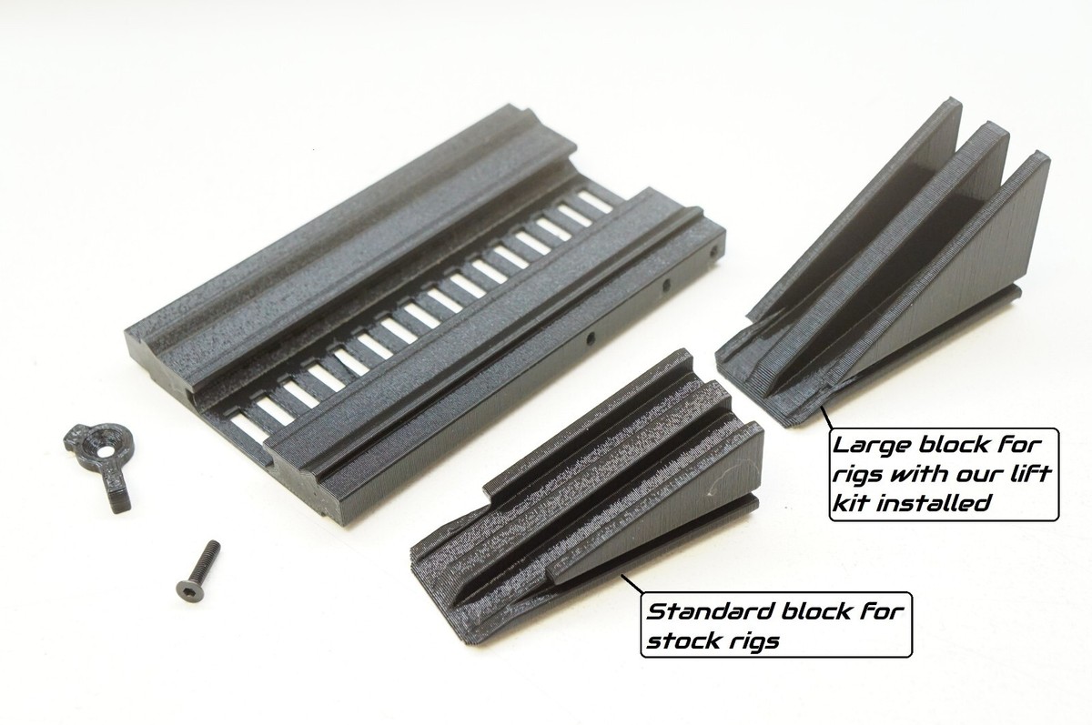 Anti-Squat Block For Traxxas TRX-6 Flatbed Hauler Upgrade Bump