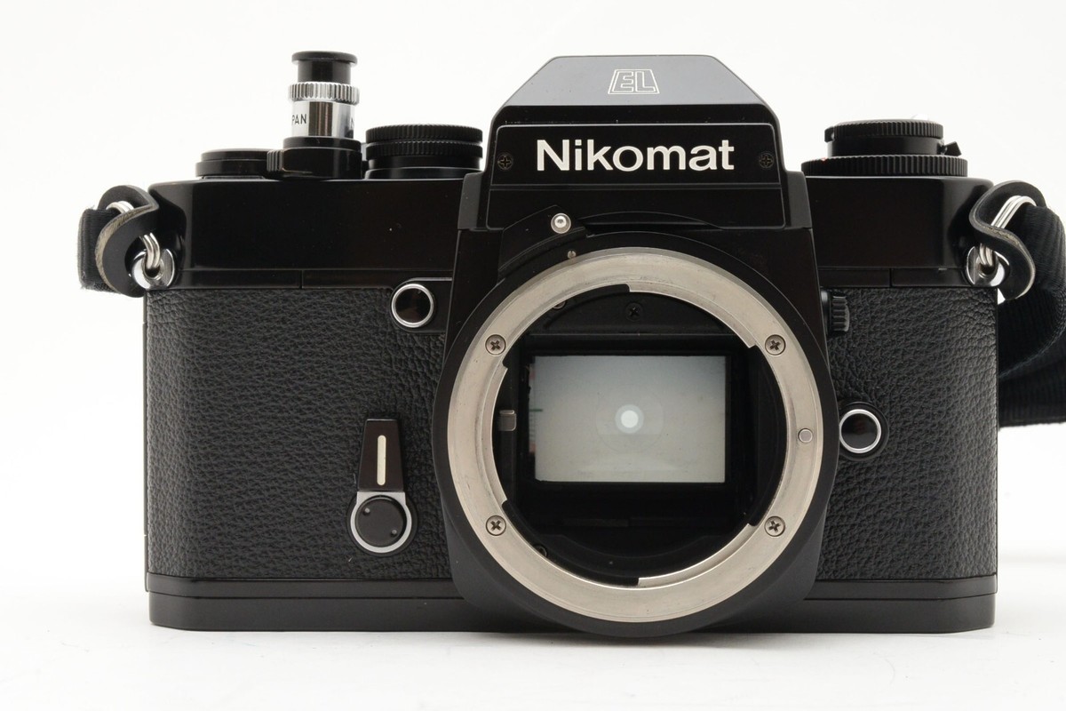 N/MINT] Nikon Nikomat EL Black SLR 35mm Film Camera Body
