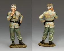 KING & COUNTRY WW2 GERMAN ARMY WS348 GENERAL MAX WUNSCHE