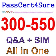 Cisco Best Practice Material For 300-550 Exam Q A SIM