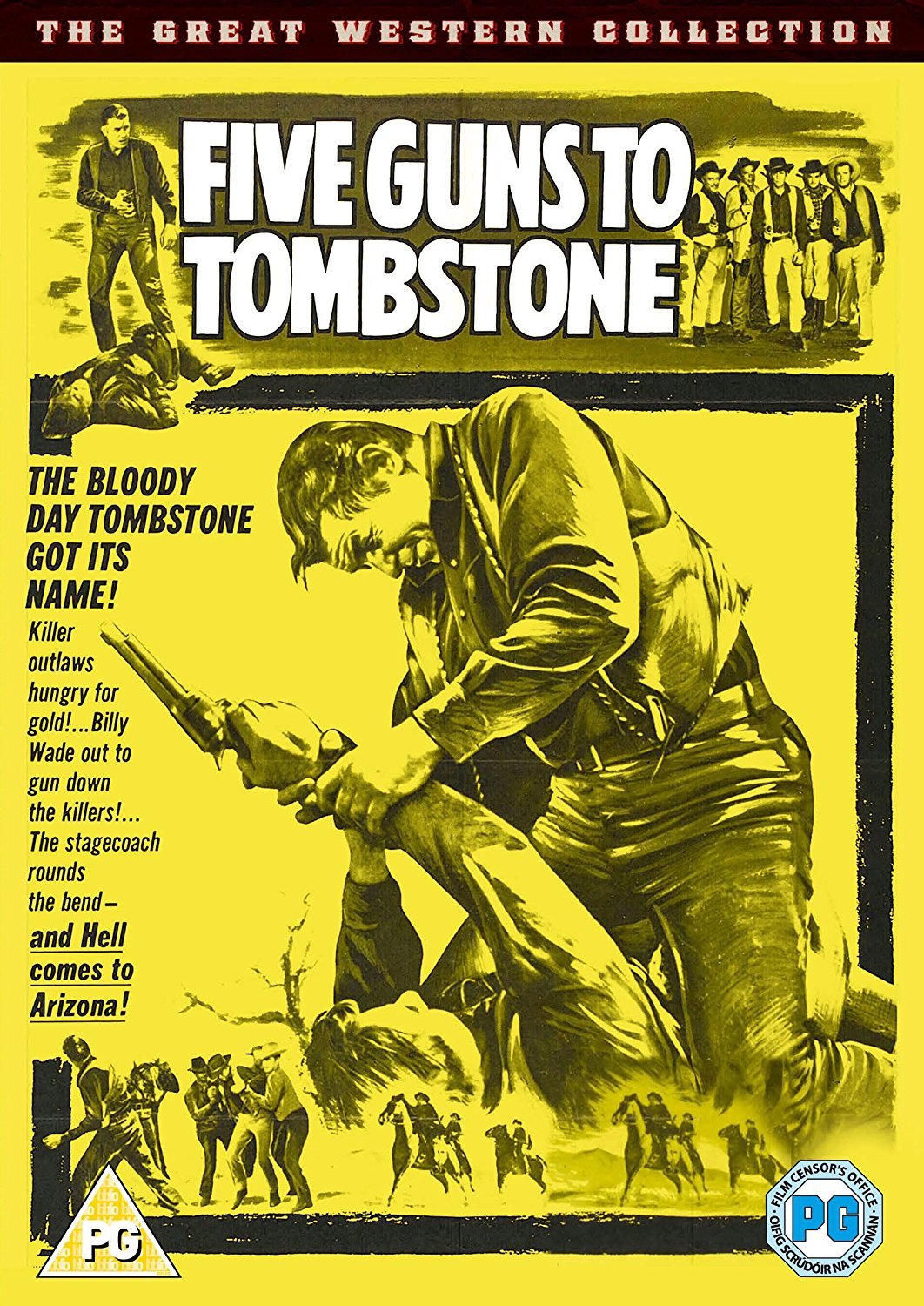 Five Guns to Tombstone (1960)    DVD    **Brand New**  Western